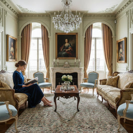 Artisan Heath | Hand-Loom Woolen Rug