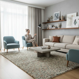 Artisan Heath | Hand-Loom Woolen Rug