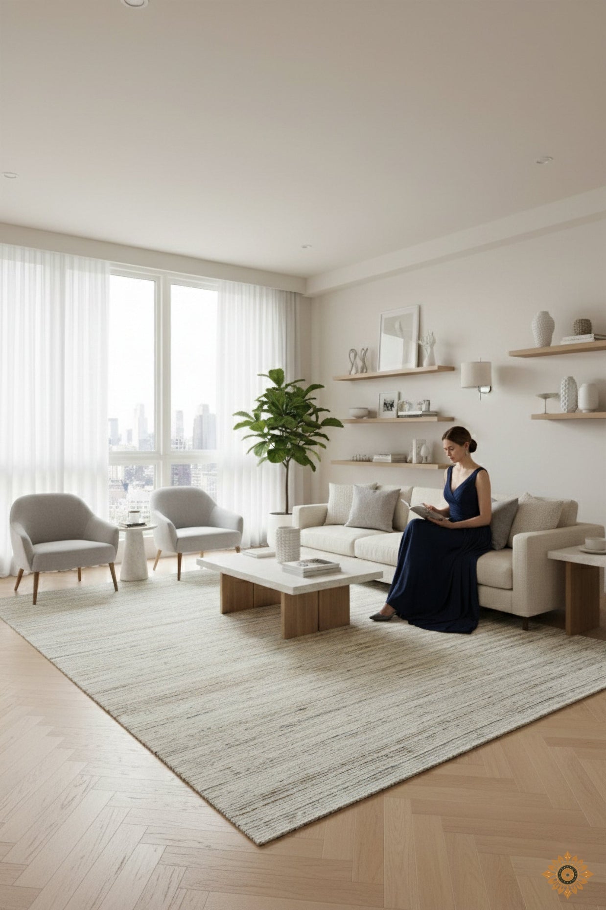 Eco Weave | Hand-Loom Pet Yarn Rug