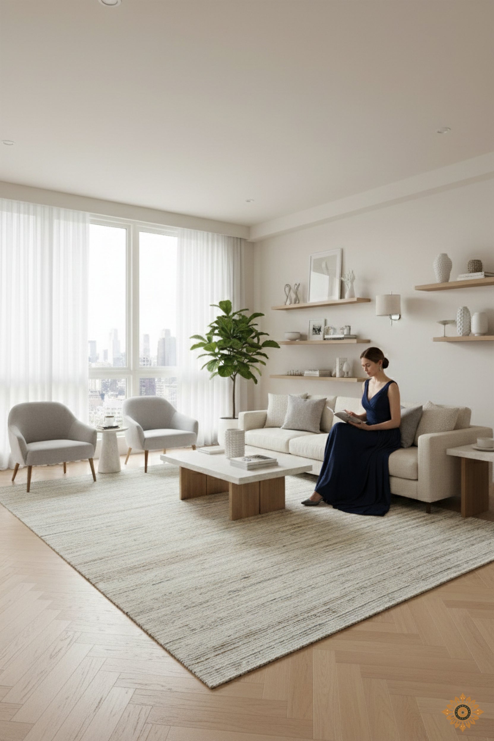 Eco Weave | Hand-Loom Pet Yarn Rug