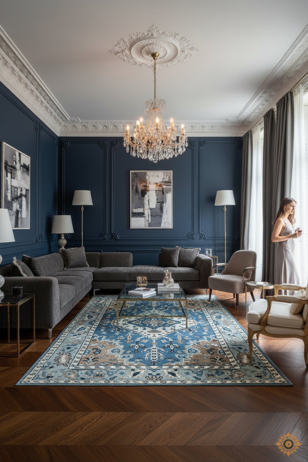 Kashan Classic | Hand-Tufted Woolen Rug