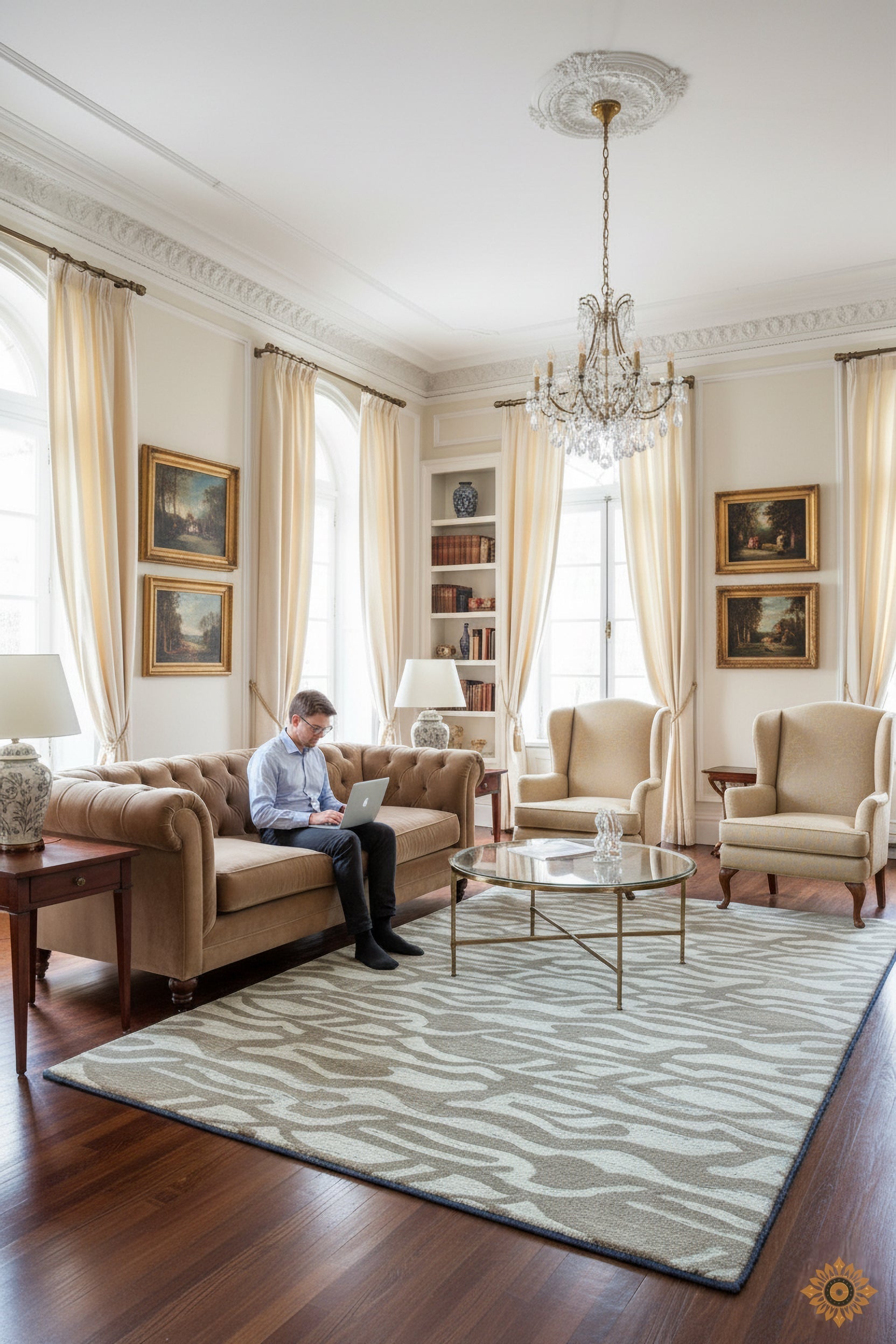 Palais Vintage | Hand-Tufted Woolen Rug