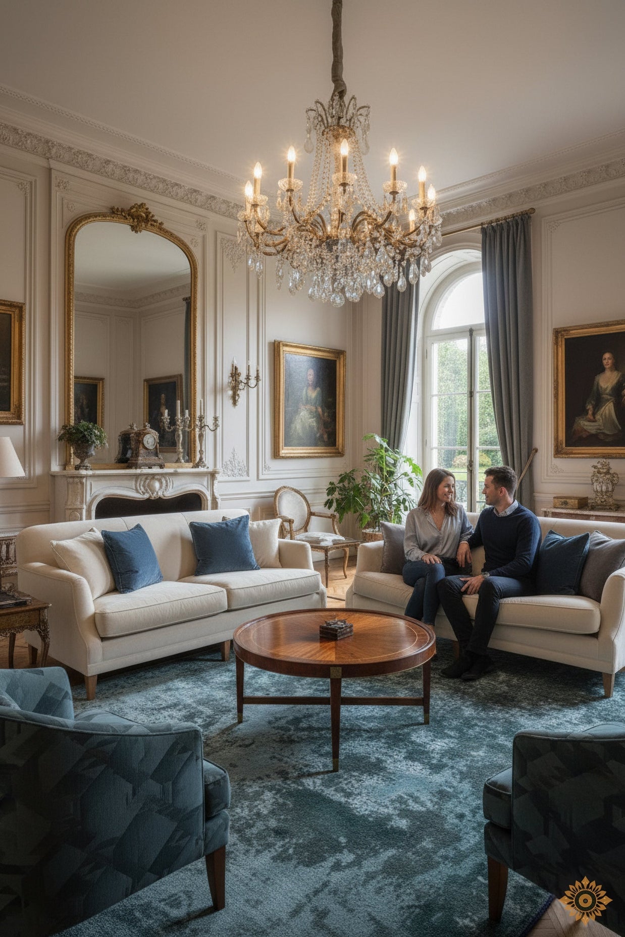 Mystic Glaze | Hand-Loom Printed Viscose Rug