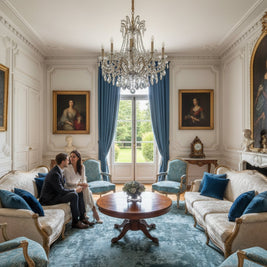 Mystic Glaze | Hand-Loom Printed Viscose Rug