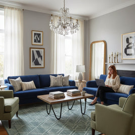 Architect's Grid | Hand-Loom Woolen Rug