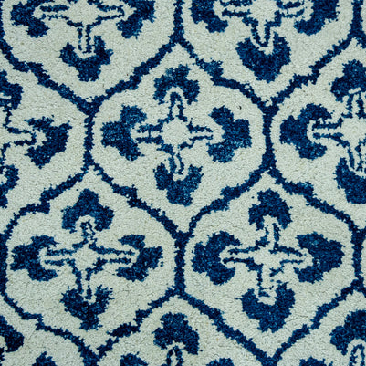 Aegena Damask | Hand-Tufted Woolen Rug