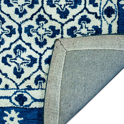 Aegena Damask | Hand-Tufted Woolen Rug