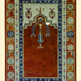 Kazak | Hand-Tufted Woolen Rug