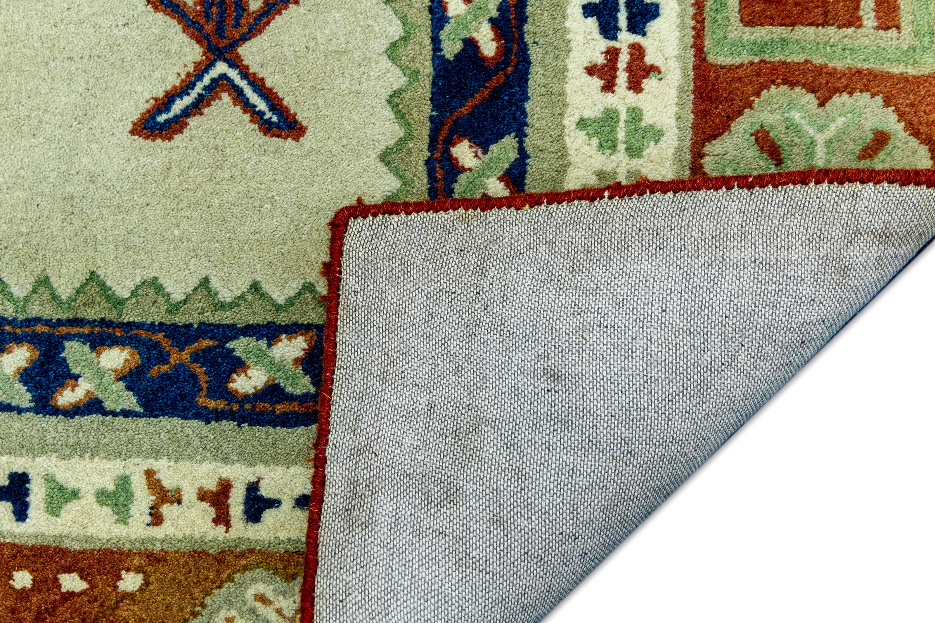 Kazak | Hand-Tufted Woolen Rug
