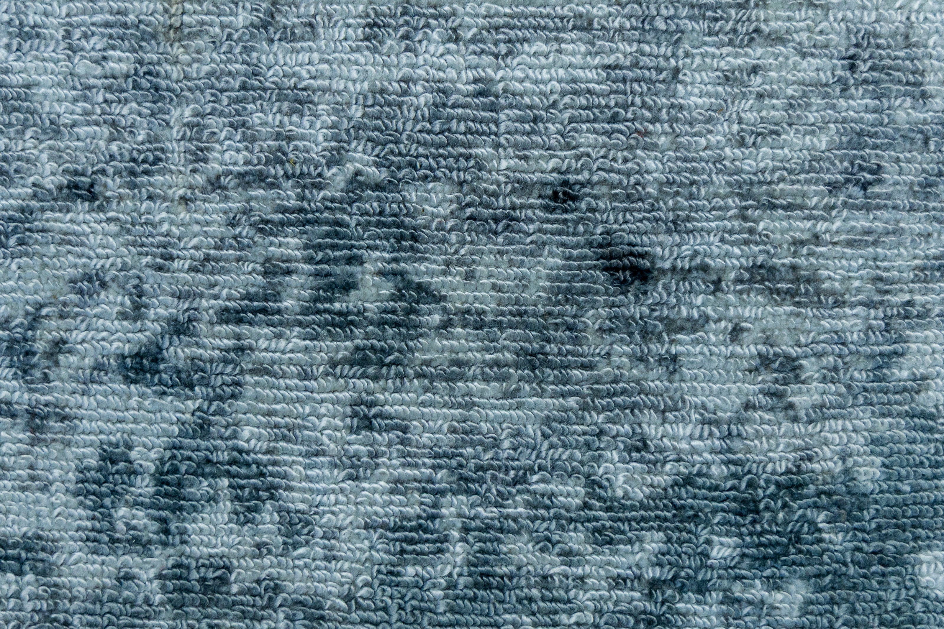 Sapphire Wash | Hand-Loom Printed Viscose Rug