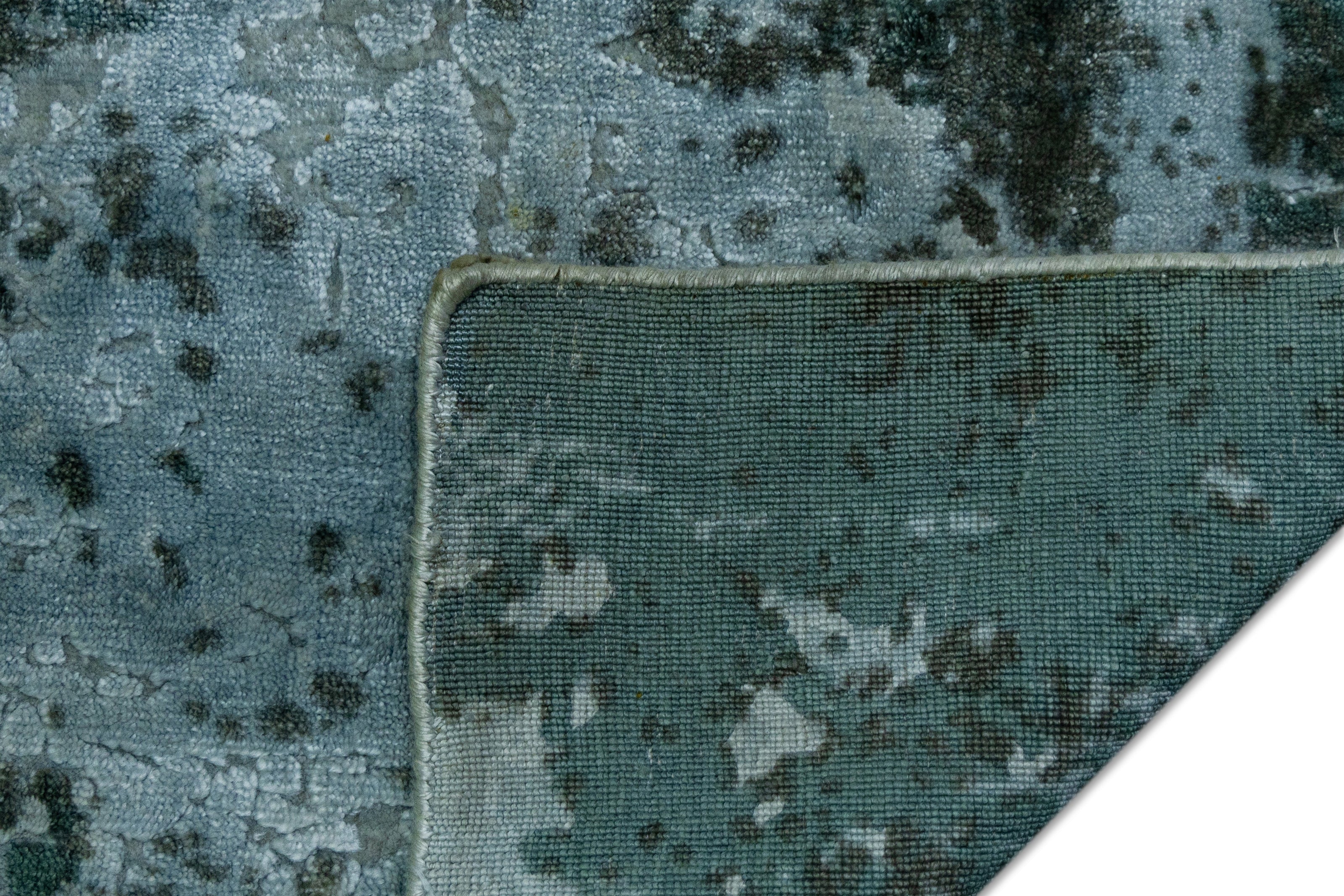 Mystic Glaze | Hand-Loom Printed Viscose Rug