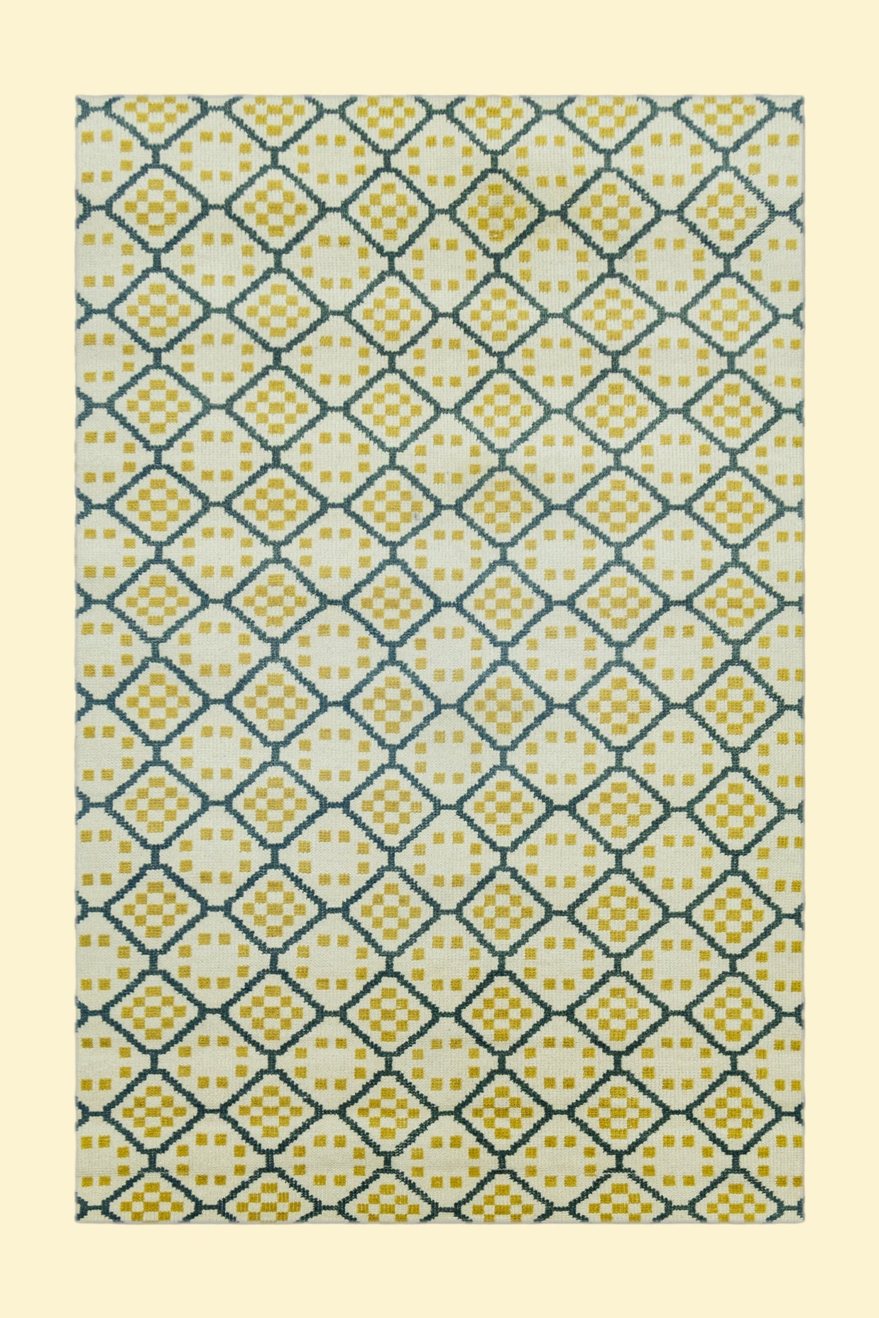 Moroccan Lattice | Hand-Knotted New Zealand Wool Rug