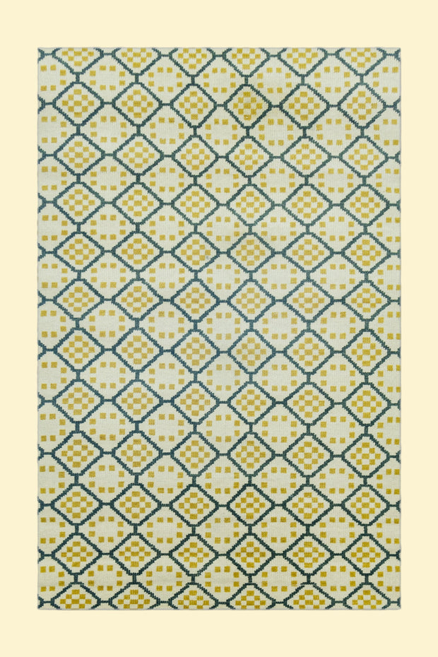 Moroccan Lattice | Hand-Knotted New Zealand Wool Rug