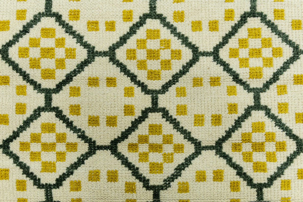 Moroccan Lattice | Hand-Knotted New Zealand Wool Rug