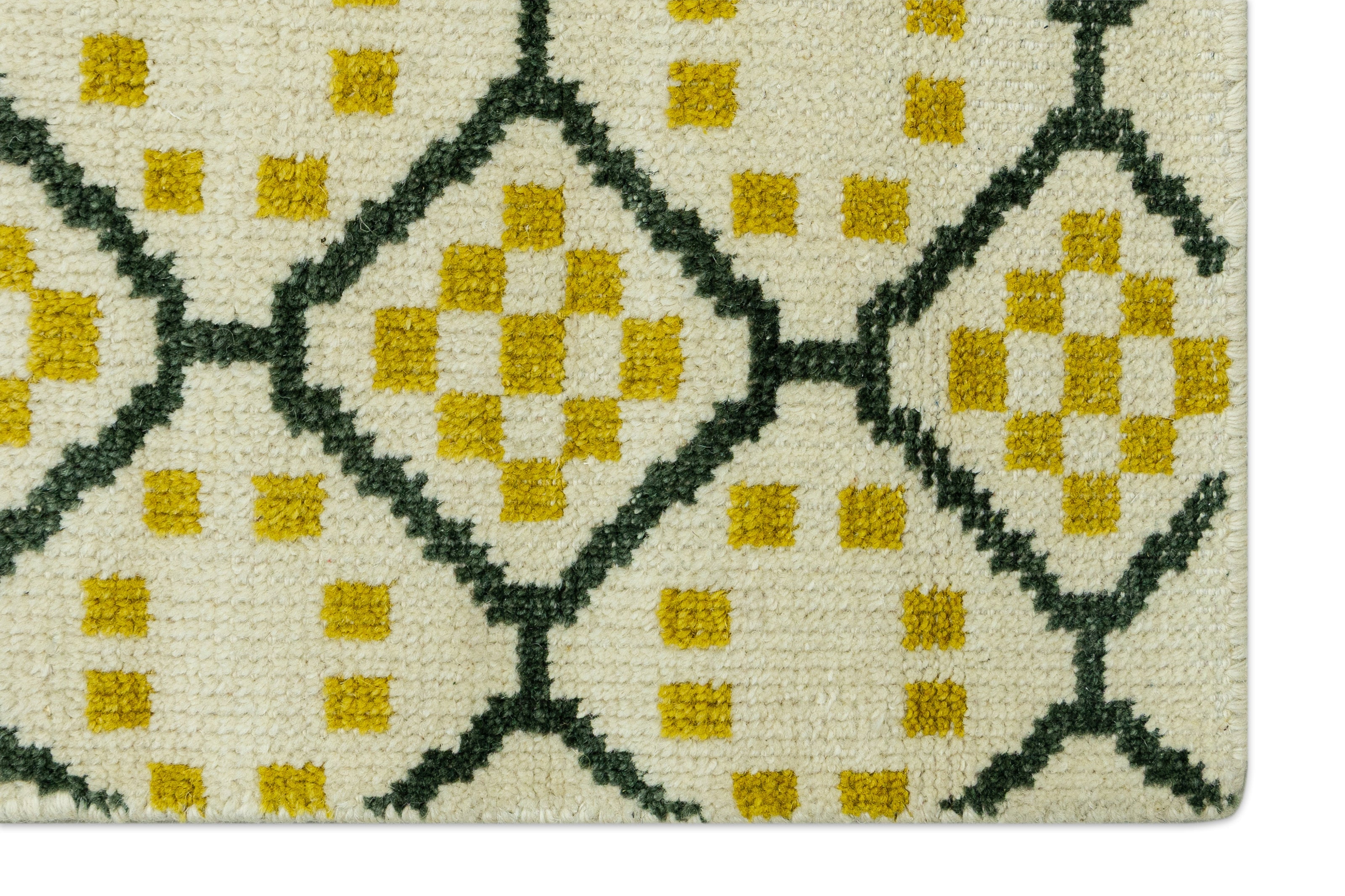 Moroccan Lattice | Hand-Knotted New Zealand Wool Rug