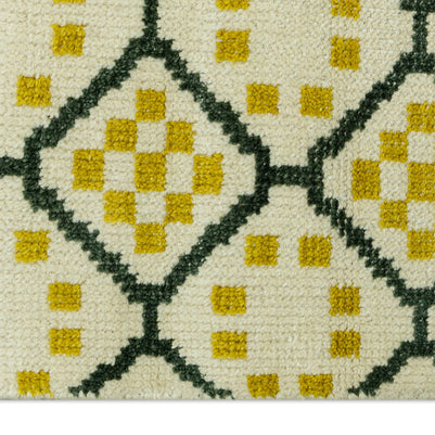 Moroccan Lattice | Hand-Knotted New Zealand Wool Rug