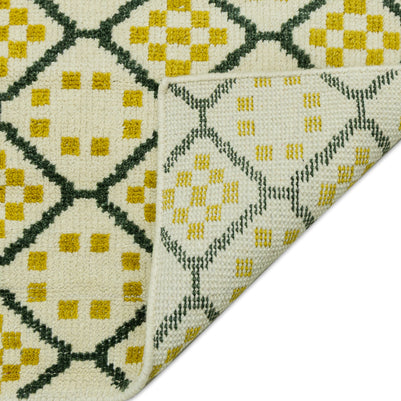 Moroccan Lattice | Hand-Knotted New Zealand Wool Rug
