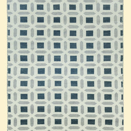 Lapis Grid | Hand-Knotted New Zealand Wool Rug