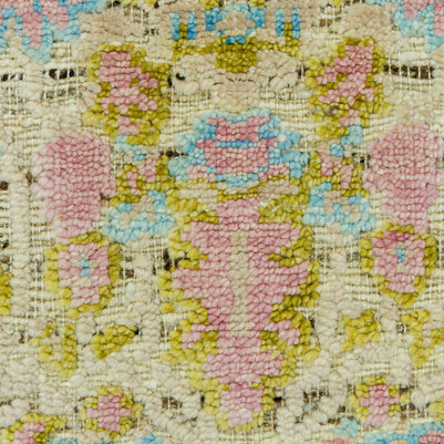 Pastel Garden | Hand-Knotted Handcarded Wool Rug