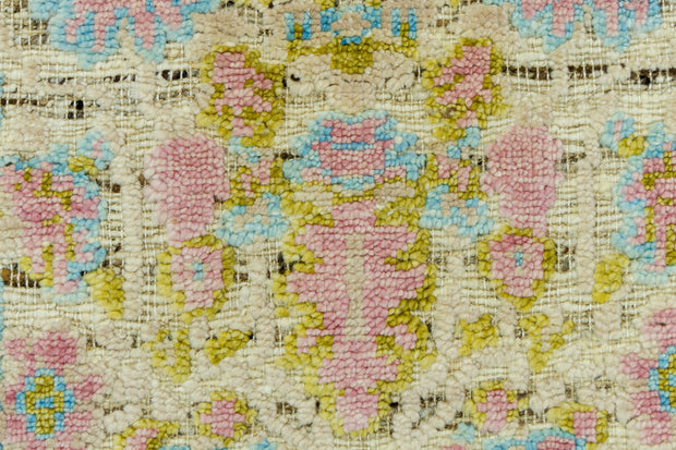 Pastel Garden | Hand-Knotted Handcarded Wool Rug