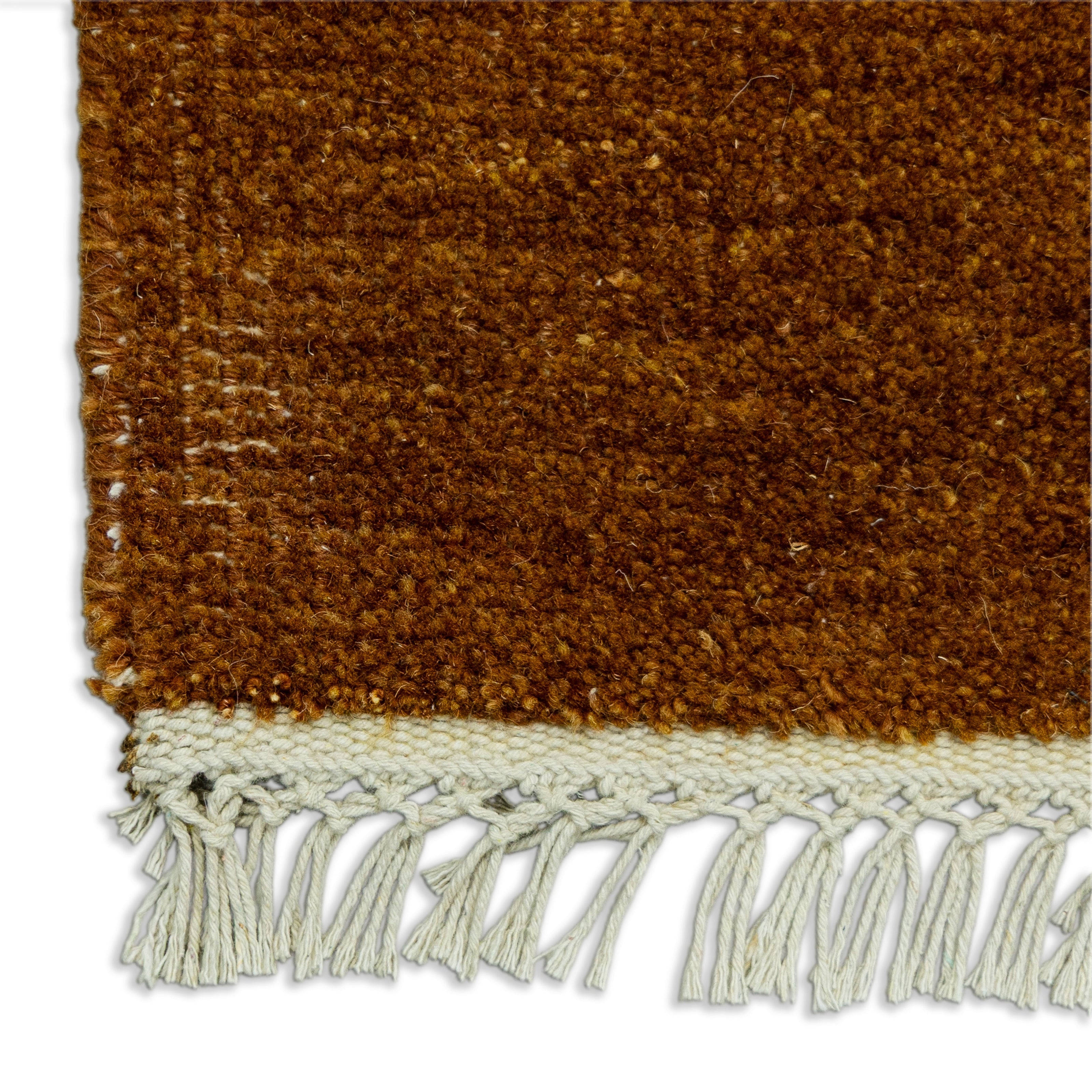 Amber Dusk | Hand-Knotted Woolen Rug
