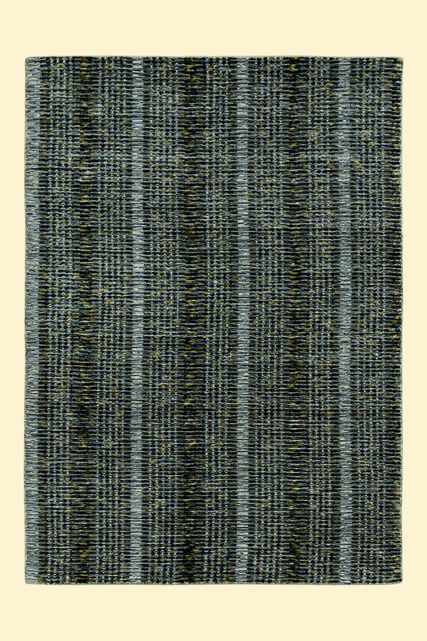 Midnight Reclaim | Hand-Loom Pet Yarn Rug