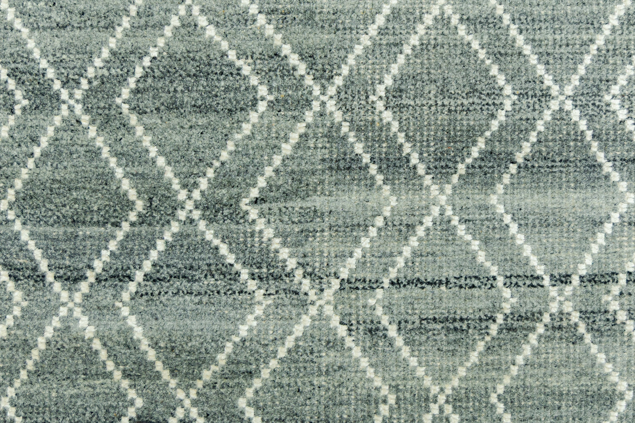 Architect's Grid | Hand-Loom Woolen Rug