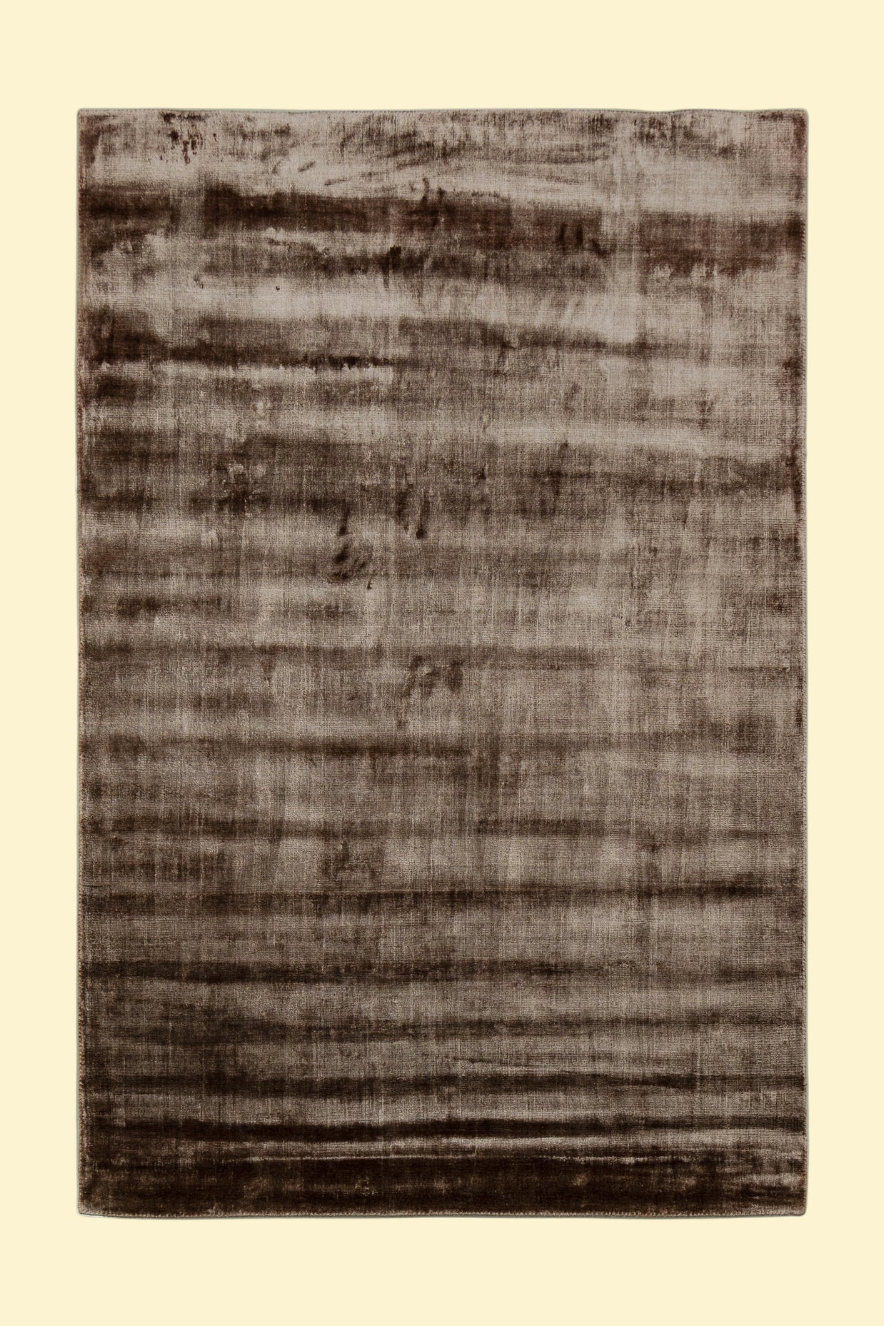 Mocha Dusk | Hand-Loom Printed Viscose Rug