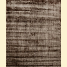 Mocha Dusk | Hand-Loom Printed Viscose Rug