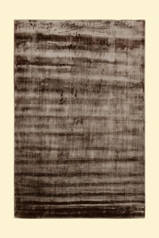 Mocha Dusk | Hand-Loom Printed Viscose Rug