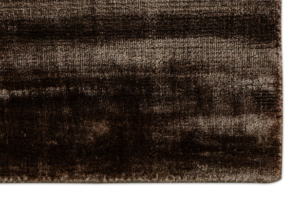 Mocha Dusk | Hand-Loom Printed Viscose Rug