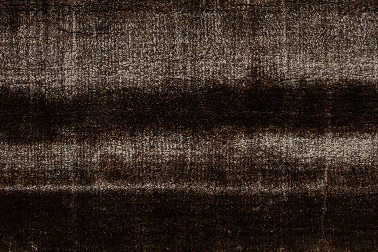 Mocha Dusk | Hand-Loom Printed Viscose Rug