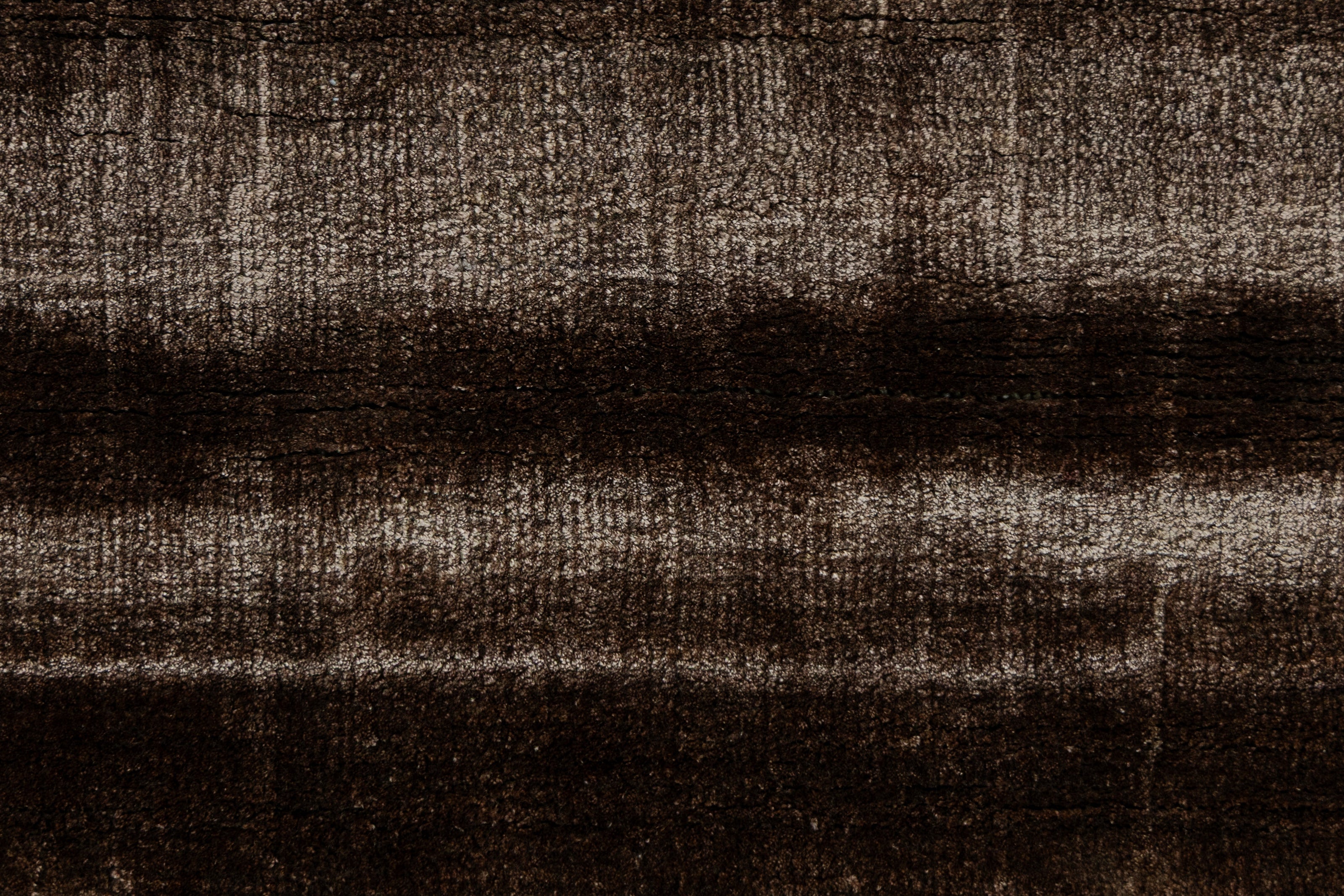 Mocha Dusk | Hand-Loom Printed Viscose Rug