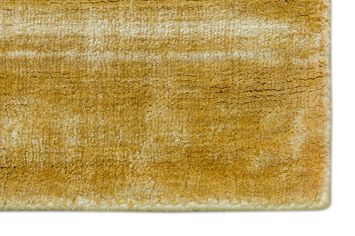 Golden Grandeur | Hand-Loom Viscose Rug