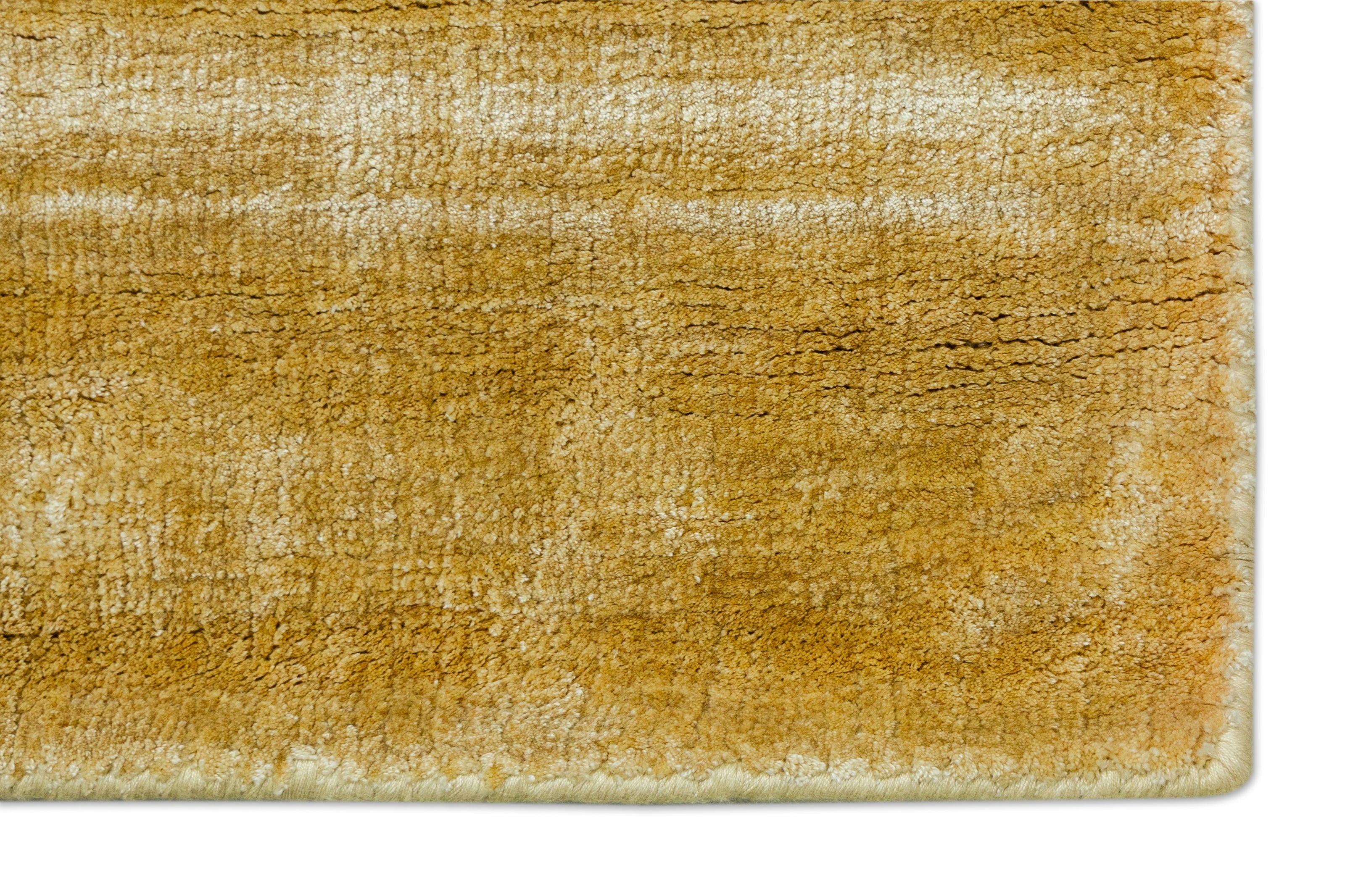 Golden Grandeur | Hand-Loom Viscose Rug