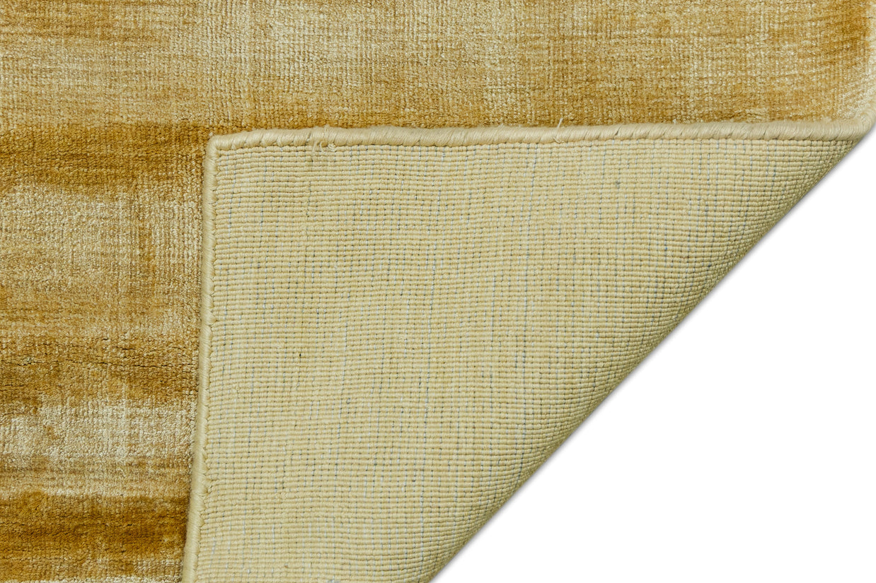 Golden Grandeur | Hand-Loom Viscose Rug