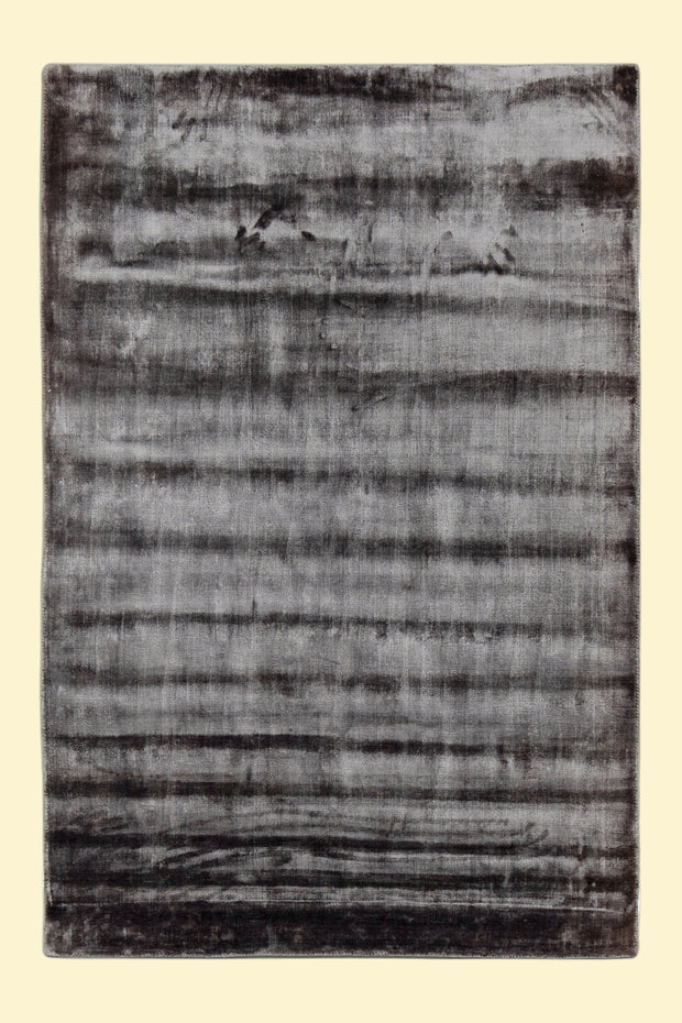 Graphite Weave | Hand-Loom Viscose Rug