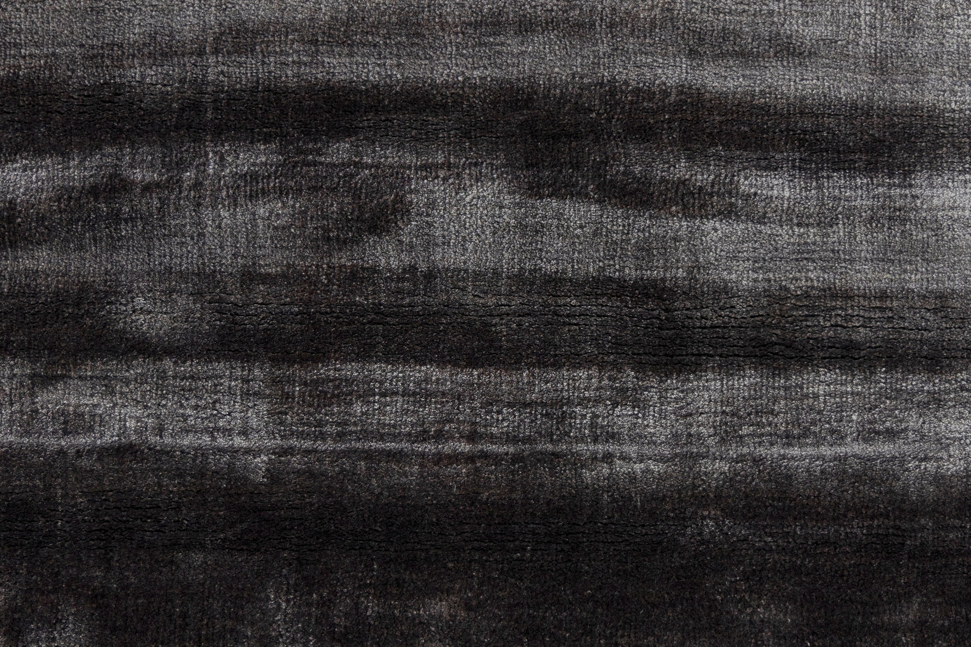 Graphite Weave | Hand-Loom Viscose Rug