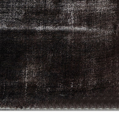 Graphite Weave | Hand-Loom Viscose Rug
