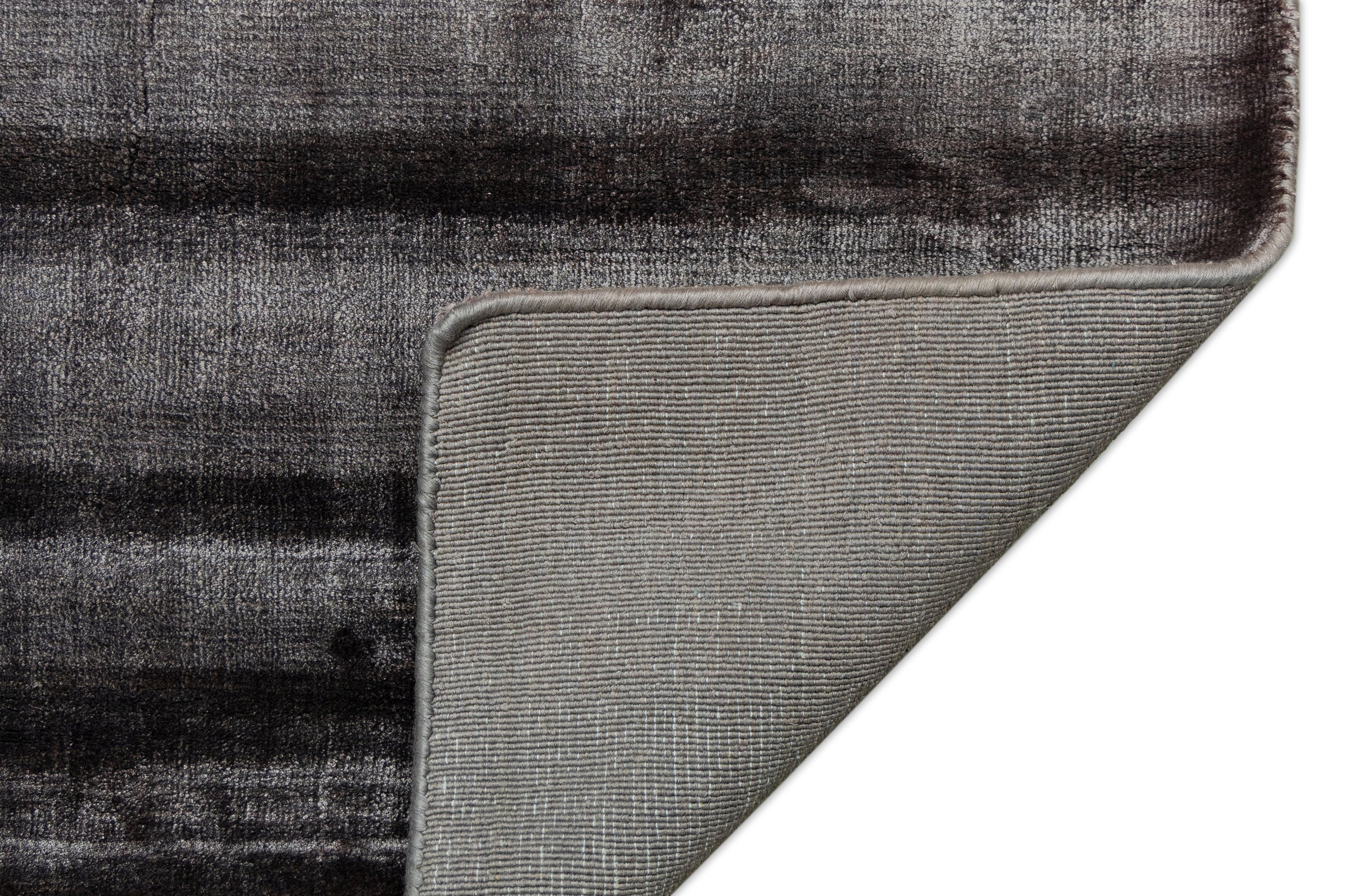 Graphite Weave | Hand-Loom Viscose Rug