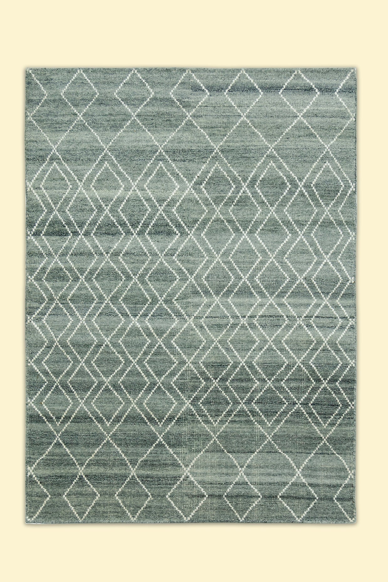 Architect's Grid | Hand-Loom Woolen Rug