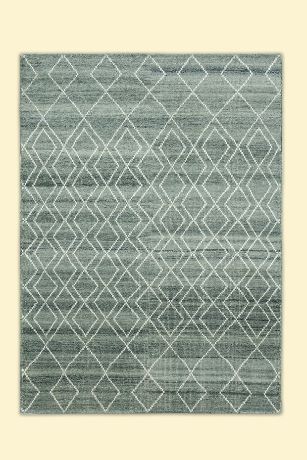Architect's Grid | Hand-Loom Woolen Rug